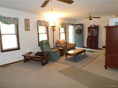 Another view of the large living room!
