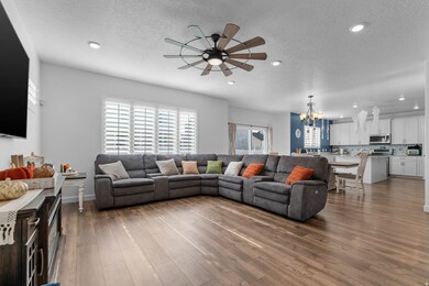 Another view of the family room and open floor plan!