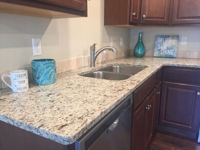 Granite counter tops in Kitchen and hall Bath.