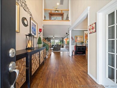 Stepping inside, you will find an welcoming entryw