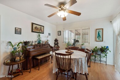 Dining Room with Wood Floors