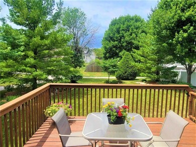 Gorgeous deck view!