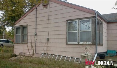 West side of the house.