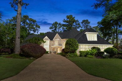 The impressive architecture of the home comes into view and the grandeur is unmistakable as your drive up to this picturesque residence.