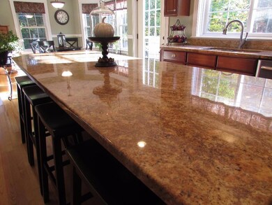 Sparkling granite and plenty of room...