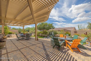Dramatic Outdoor Living Area