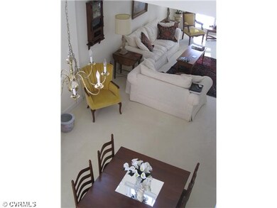 Dining Room - A 2 story dining room ceiling.  A vi