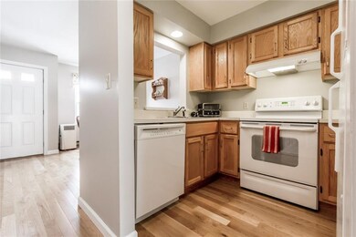 Kitchen access off main hallway from...