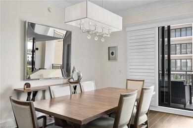 Dining area featuring wood finished floors