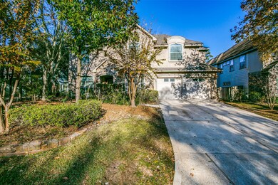 Beautiful mature landscaping accent this home.