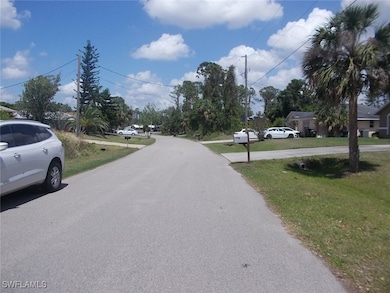 Looking North up the street