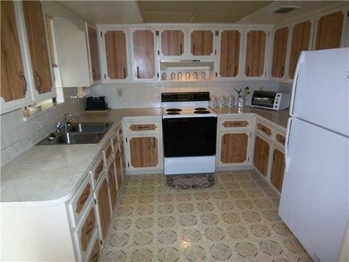 Kitchen. Space saving kitchen with pass through wi