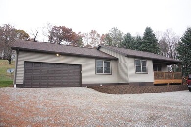 Front of home with attached garage