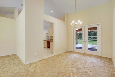 Dining Room With French Doors