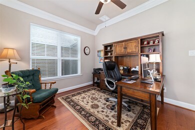 With its corner location and walls of windows, the dedicated study is light and airy. This room could easily be repurposed to fit your lifestyle.