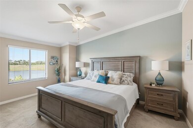 Primary bedroom with view