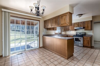 with access to the rear patio