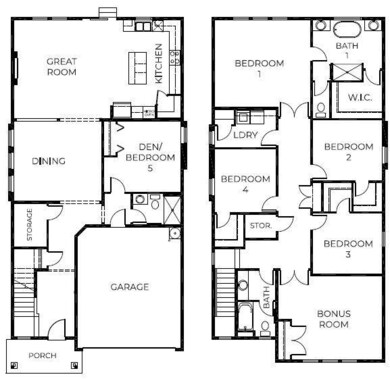 Savannah floorplan