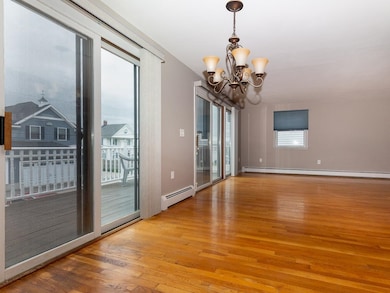 living/dining area - lots of light!