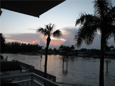View from Balcony At Sunset