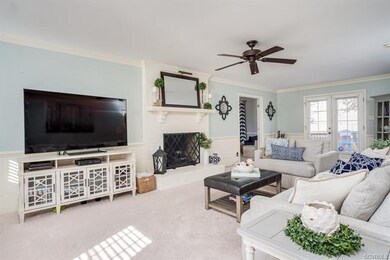 Family Room with Gas Fireplace