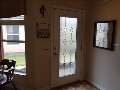 View from Interior GLASS STAINED DOOR.....just ent