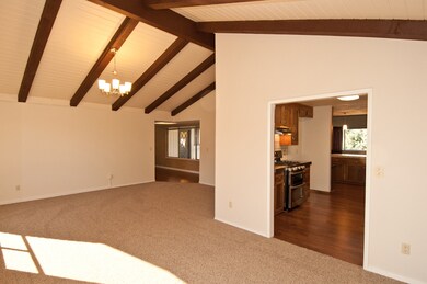Living room to kitchen