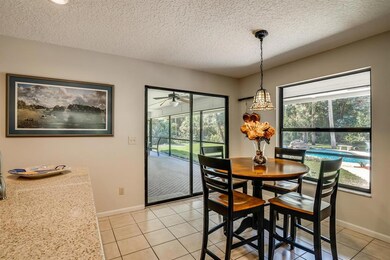 Cedar ceiling family room