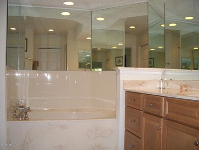 Master Bath Vanity and Soaking Tub