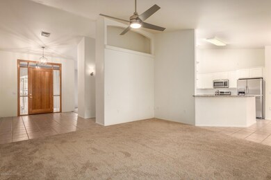 family room , kitchen, entry