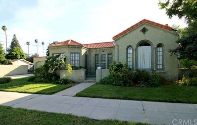Side view of home with second courtyard, accessibl