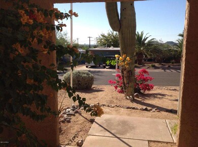 View from front door