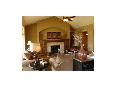 High ceilings in the Great Room.