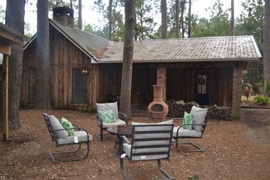 Looking at the back of the home