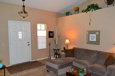Entry / Great Room with Vaulted Ceilings