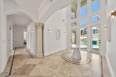 Front Entry-looks out to backyard oasis