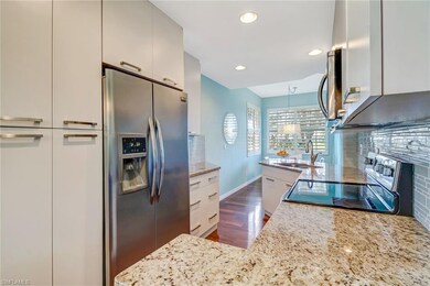 Renovated kitchen with custom cabinets