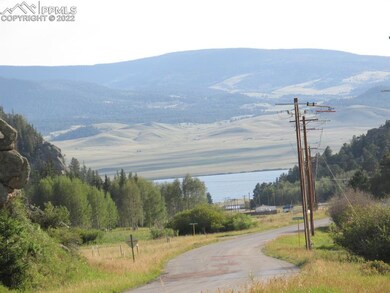 this is the view of Eleven Mile Reservoir from the