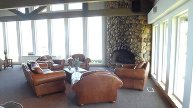 Clubhouse Banquet Room Fireplace