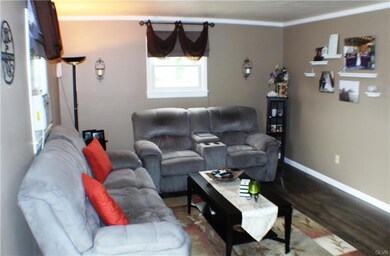 This isn't small furniture and the room is quite f