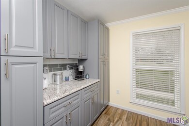 Butler's Pantry With Coffee Bar Just off the kitch