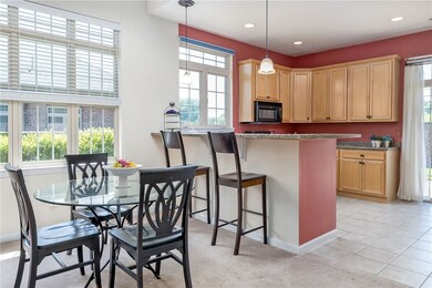The dining room will be perfect for hosting guests