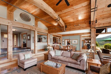 The ceilings in the great room features beautiful