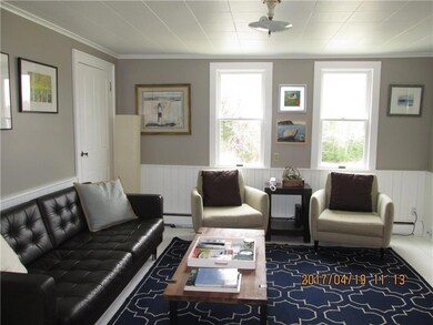 Living room off kitchen, light and...