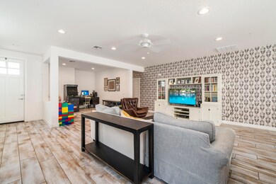 View of Great Room & extra space