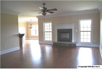 Large spacious gathering room with gas fireplace......similar picture