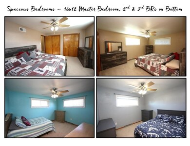 Details of the Bedrooms Including the 16x12 Master