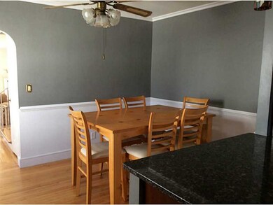 Dining Room. Freshly painted in neutral colors.