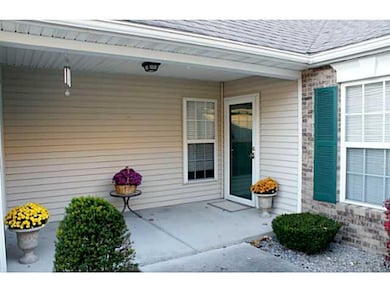 Exterior Front. Welcoming covered front porch is a