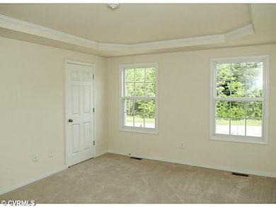 Master Bedroom - Picture taken from same model in 